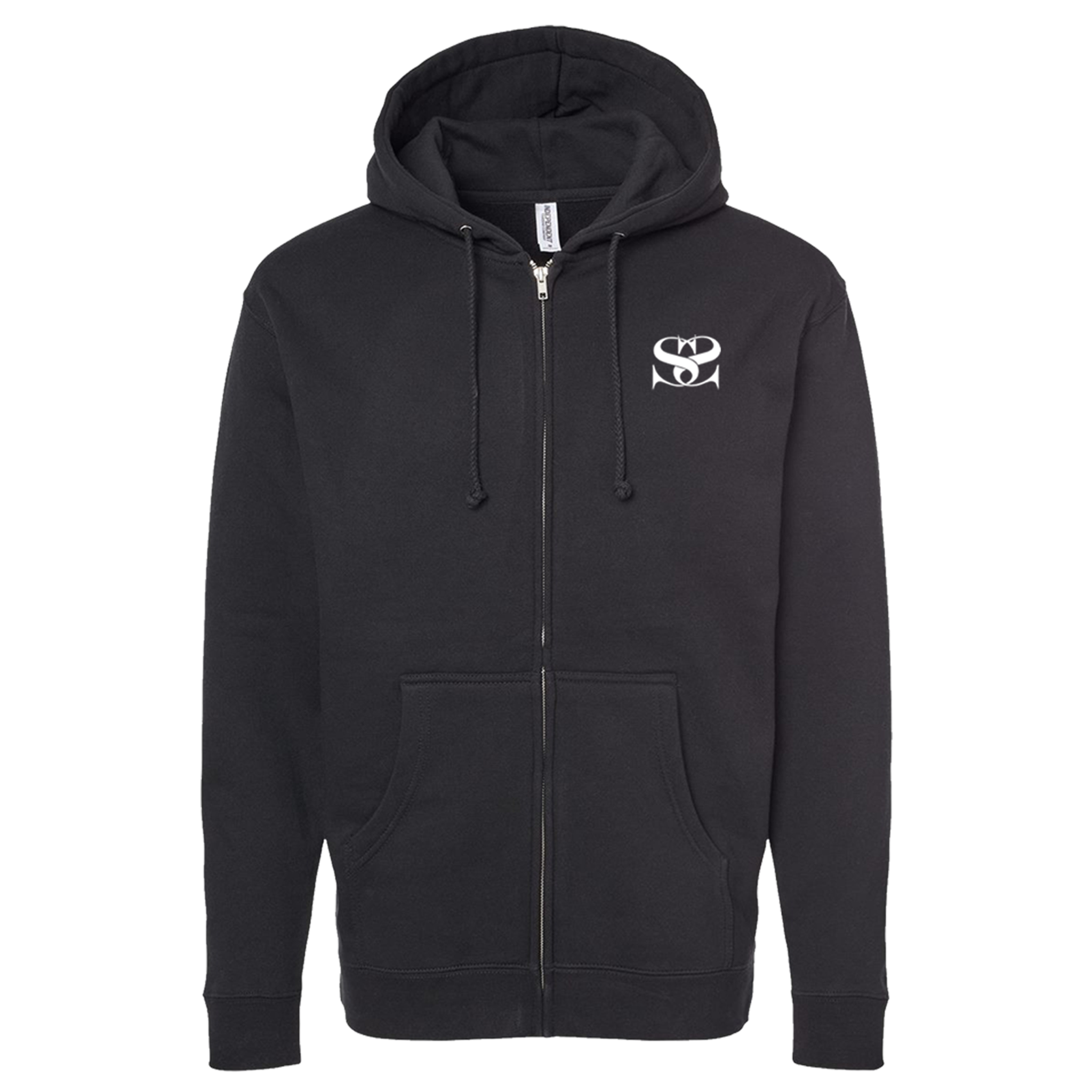 Under armour black zip up online hoodie